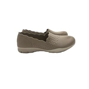 Skechers Seager Stat Taupe Womens Size 10 Casual Slip-On‎